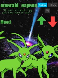 emerald_espeon Announce Template Meme Template