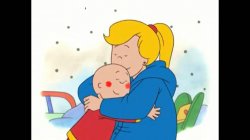 Caillou gets a Girlfriend named Julie Meme Template