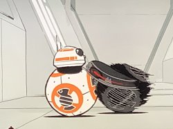 Imperial BB8 coming in for the kill Meme Template
