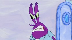 Purple Mr Krabs Meme Template