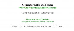 Generator Sales and Service Meme Template