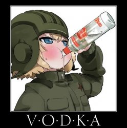 anime vodka Meme Template