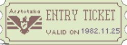 Entry Ticket Meme Template