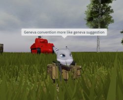 Geneva convention more like geneva suggestion Meme Template