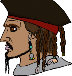 Jack Sparrow Chad Meme Template