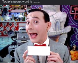 Pee Wee Meme Template