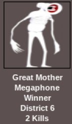 Great Mother Megaphone claims 2 more victims Meme Template