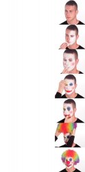 Clown Makeup Meme Extended Meme Template