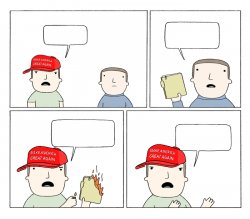 MAGA I want to be mad Meme Template