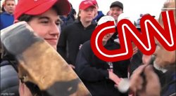 Nick Sandmann vs. CNN Meme Template