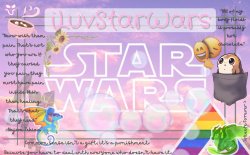 iLuvStarWars Announcement Template Meme Template