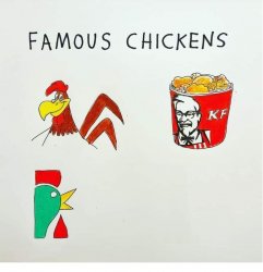 Famous chickens Meme Template