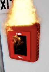 fire alarm on fire Meme Template