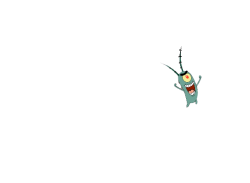 plankton but smaller Meme Template