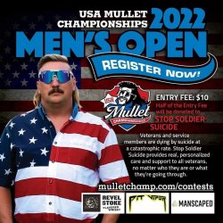 USA mullet championships Meme Template