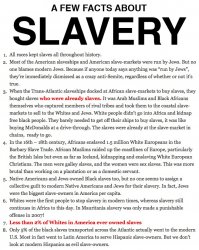Slavery facts Meme Template