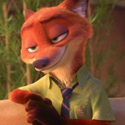 Nick Wilde interested Meme Template