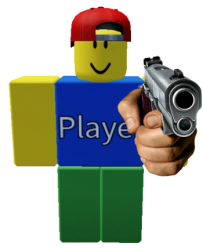 player with a gun Meme Template