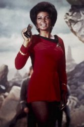 Nichelle Nichols as Lt. Uhura Meme Template