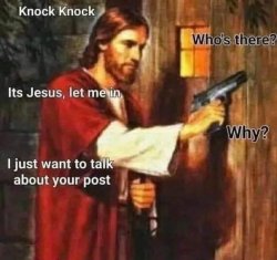 Jesus wants to talk about your post Meme Template