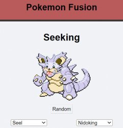 Pokémon Fusion Seeking Meme Template