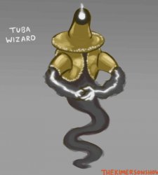 Tuba Wizard Meme Template
