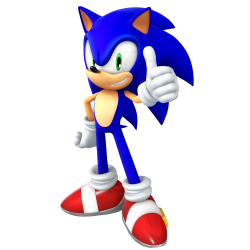 Re-render: Sonic Meme Template