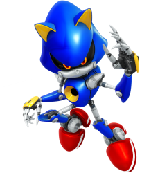 Re-render: Metal Sonic Meme Template
