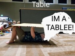 Table Meme Template