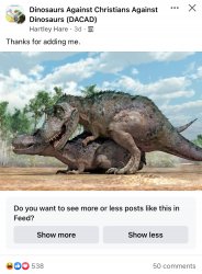 Dinosaurs Against Christians Against Dinosaurs Meme Template