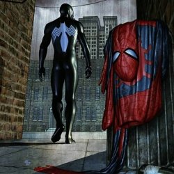 Spiderman trash suit Meme Template