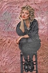 Kim Wilde AI art Meme Template