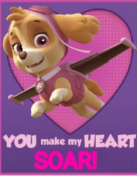 Paw patrol valentine's! Yay! Meme Template