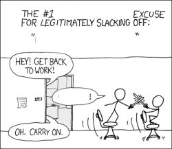 compiling or slacking? Meme Template