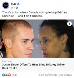 Justin Bieber Brittney Griner Meme Template