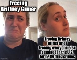 Free Britney Griner and everyone else Meme Template