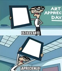 Arte Meme Template