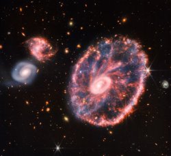 cartwheel galaxy webb telescope Meme Template