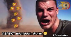 monsoon storm Meme Template
