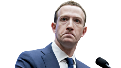 Mark Zuckerberg triggered transparent Meme Template
