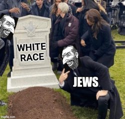 JEWS ARE NOT WHITES/EUROPEANS Meme Template