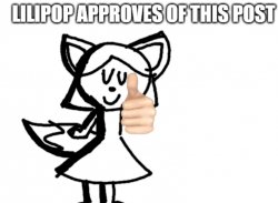 Lilipop Approves Meme Template
