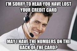 Credit card Meme Template