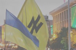 Ukraine nazi flag Meme Template