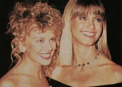 Kylie Olivia Newton-John Meme Template