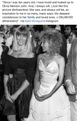 Kylie Olivia Newton-John Meme Template