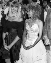 Kylie Olivia Newton-John Meme Template