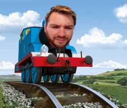 Thomas the stank engine Meme Template