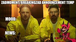 My Announcement Temp Meme Template
