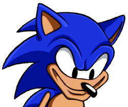 Sonic Stare Meme Template